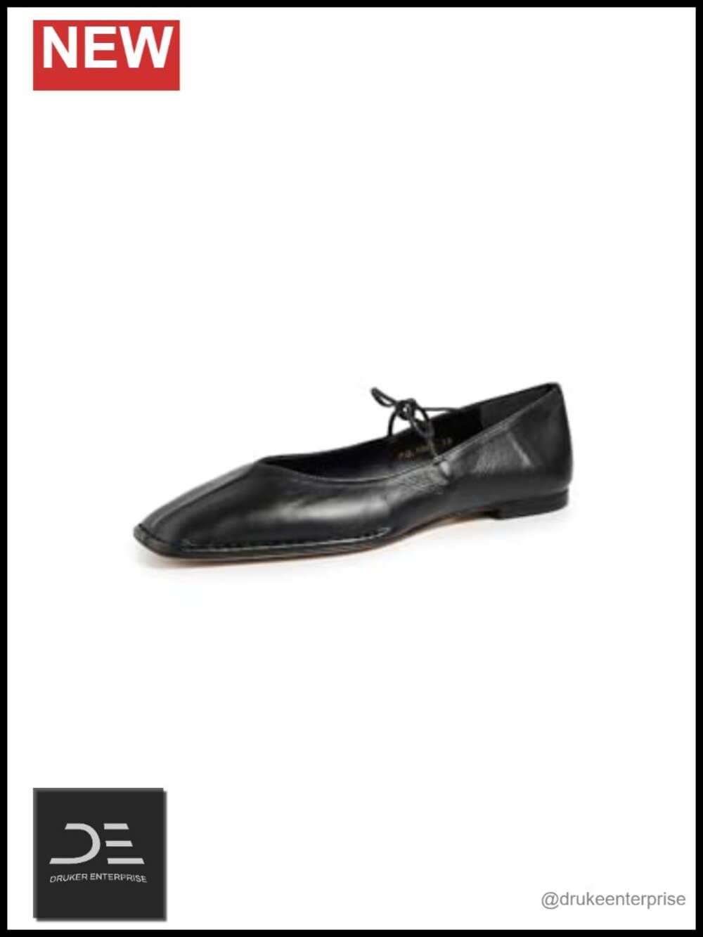 ALOHAS Sway Flats Leather Tie Strap Lightly Padded Footbed Women's Shoes
